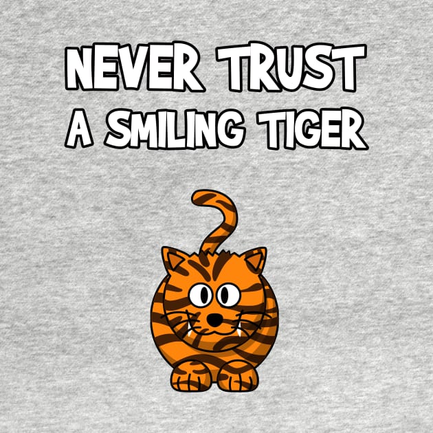 Never Trust A Smiling Tiger by FlashMac